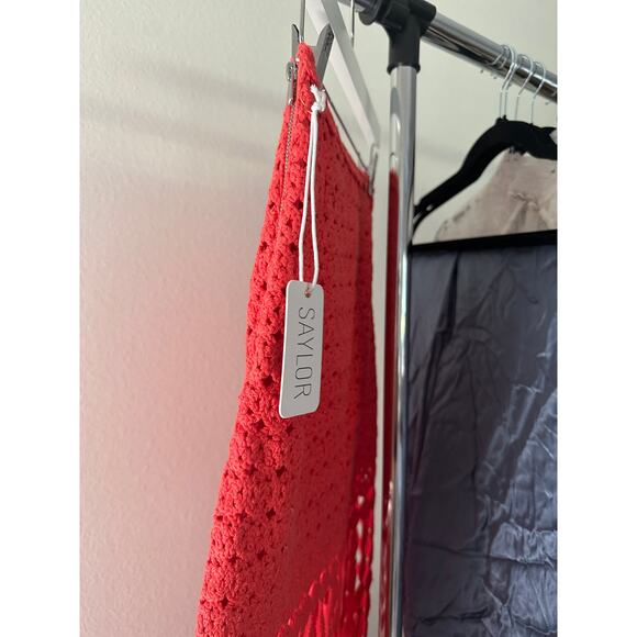 SAYLOR Elie Dress in Poppy - Picture 8 of 13